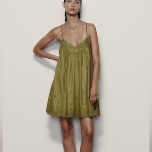 Zara Embroidered Chemise